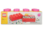 LEGO® Brick 8-Stud Storage Brick - Pink