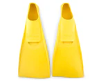 Mirage Adult US 11-13 Deluxe Rubber Swim Fins - Yellow