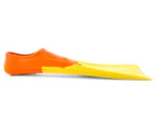 Mirage Adult US 5-7 Deluxe Rubber Swim Fins - Yellow/Orange