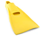 Mirage Adult US 11-13 Deluxe Rubber Swim Fins - Yellow