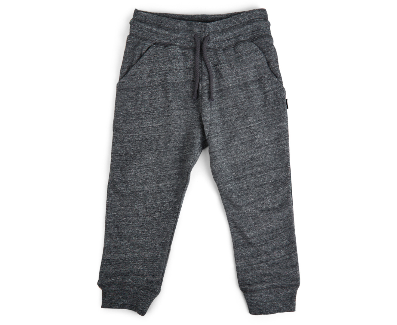 Bonds Kids' Basic Terry Trackie - Grey Black Marle | Catch.com.au