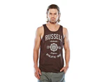 Russell Athletic Men's Vintage Division Tank - Marsala Brown