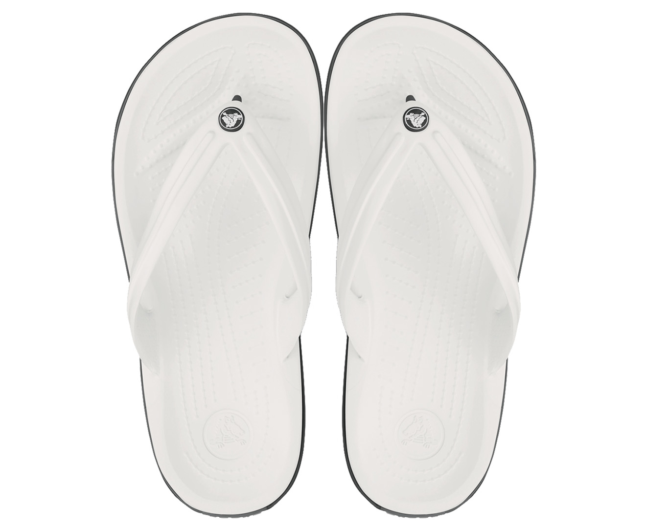 Crocs Men's Crocband Flip - White | Catch.co.nz