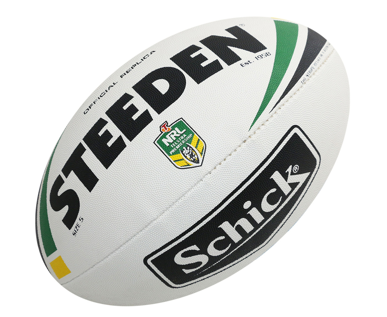 Steeden Official NRL Premiership Replica Ball Size 5 