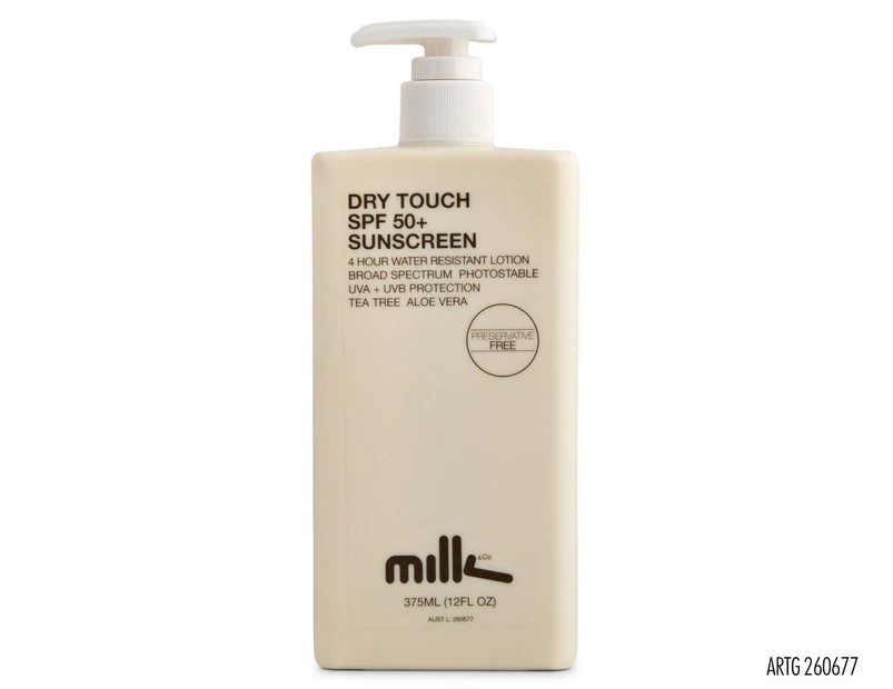 Milk & Co Dry Touch Sunscreen SPF50+ 375mL