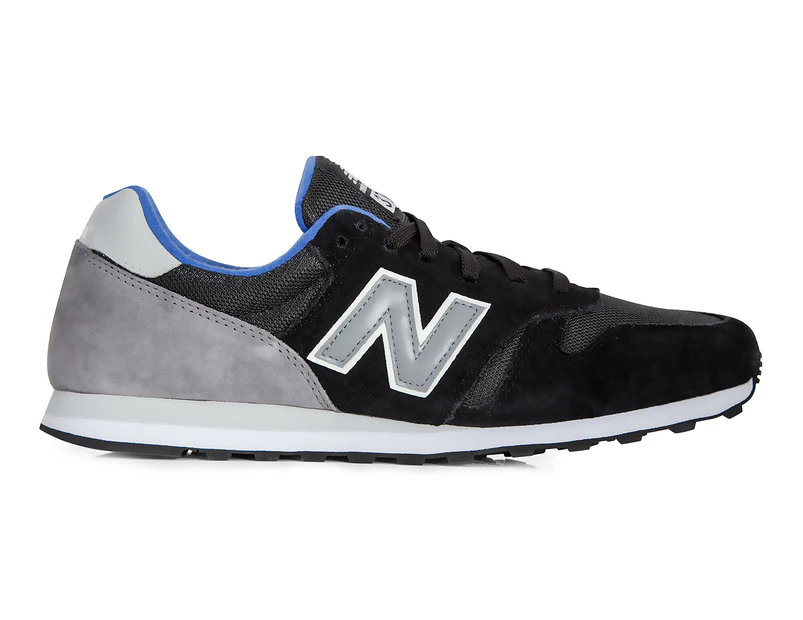 New Balance Men's 373 Classic Sneaker - Black/Grey/Blue