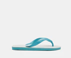 Havaianas Unisex Traditional Thongs - White/Blue