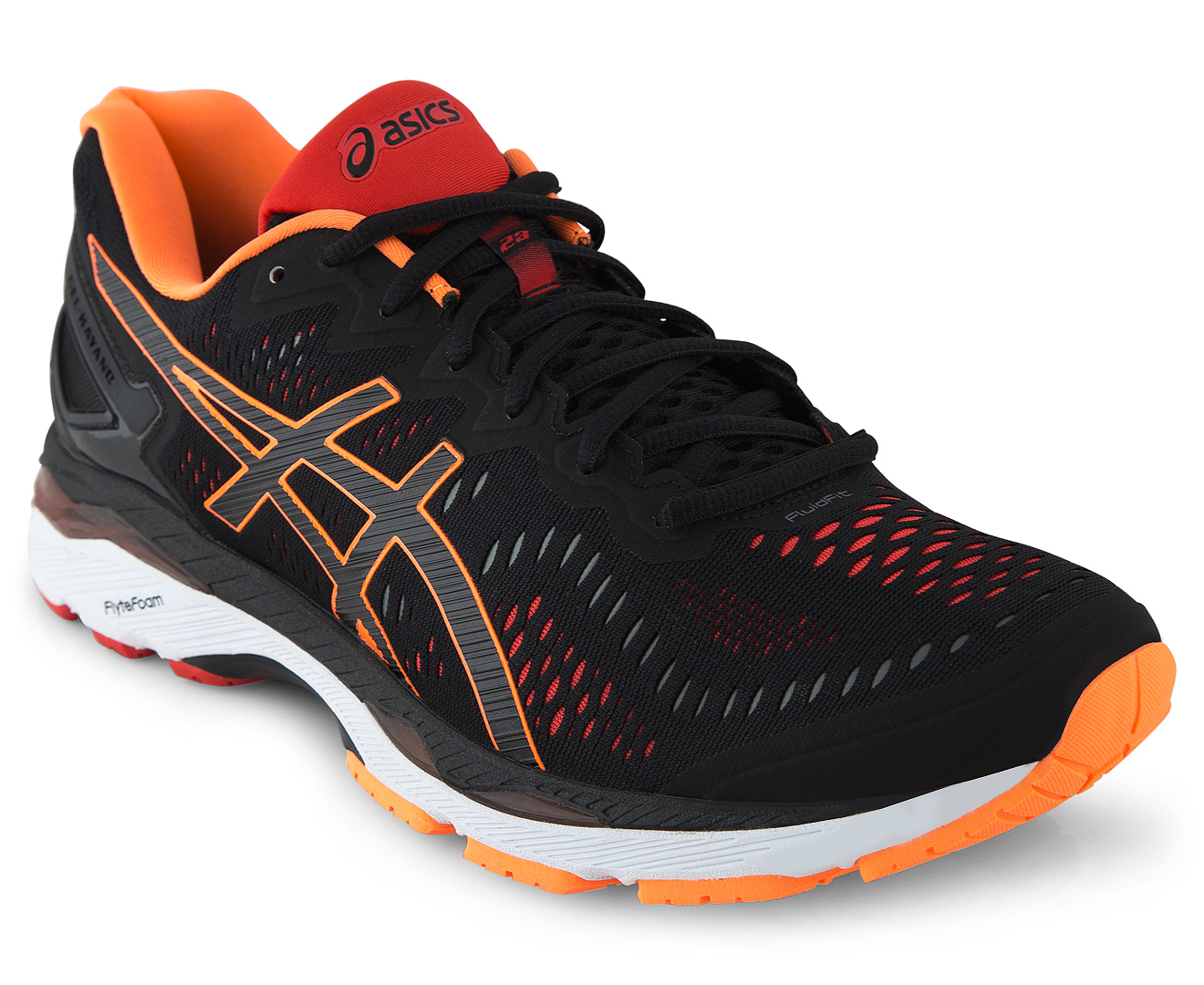 asics gel kayano 22 mens orange