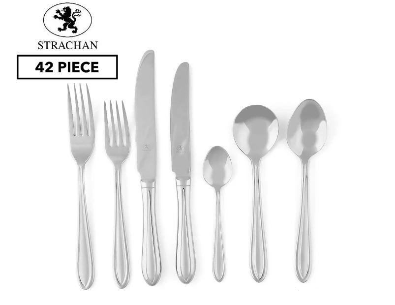 Strachan Soprano 42-Piece Cutlery Set - Stainless Steel