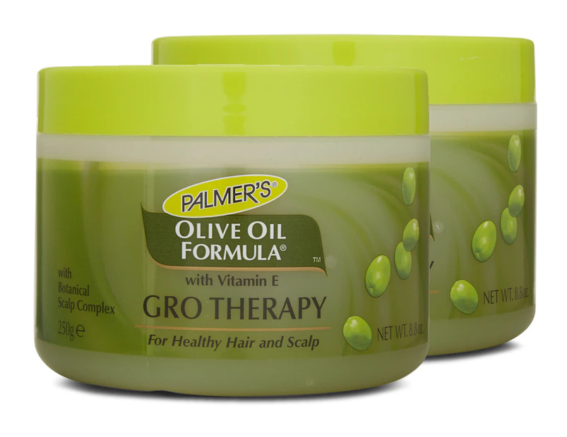 2 x Palmer's Olive Oil Formula Gro Therapy 250g