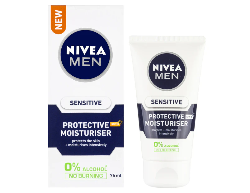 Nivea Men Protective Moisturiser Sensitive 75mL