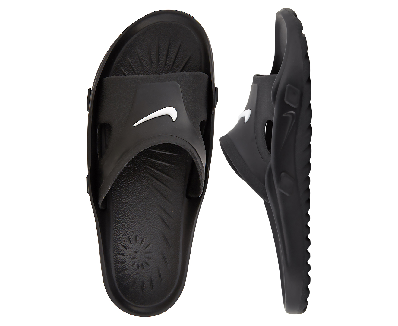 Nike Men's Getasandal Slide - Black/White | Catch.com.au
