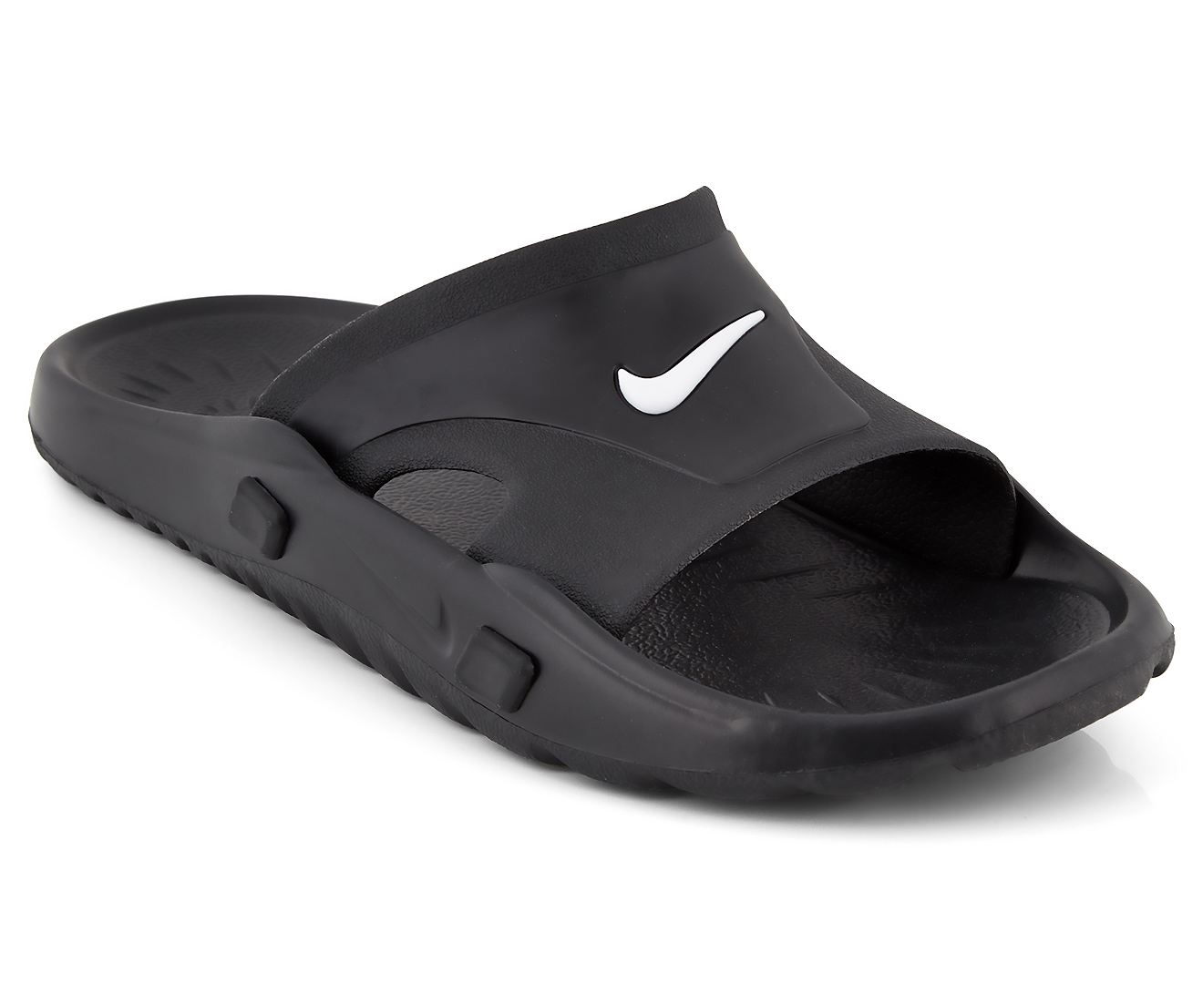 Nike Men's Getasandal Slide - Black/White | Catch.com.au