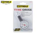 KC Tools Tyre Gauge - White/Black/Silver