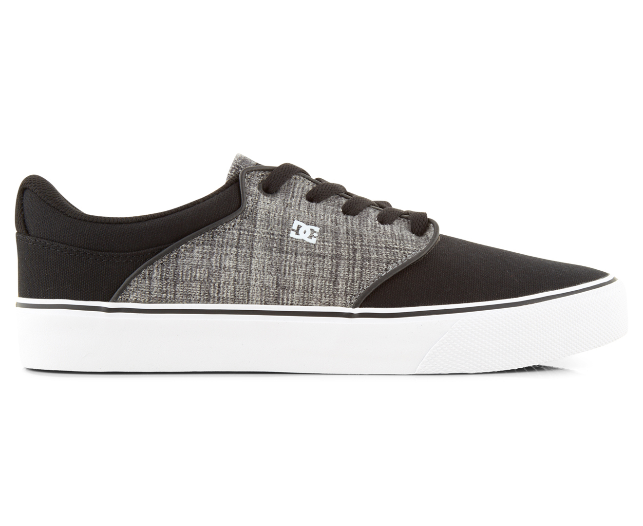 DC Men's Mikey Taylor Vulc TX Shoe - Heather Grey/Black | Catch.co.nz