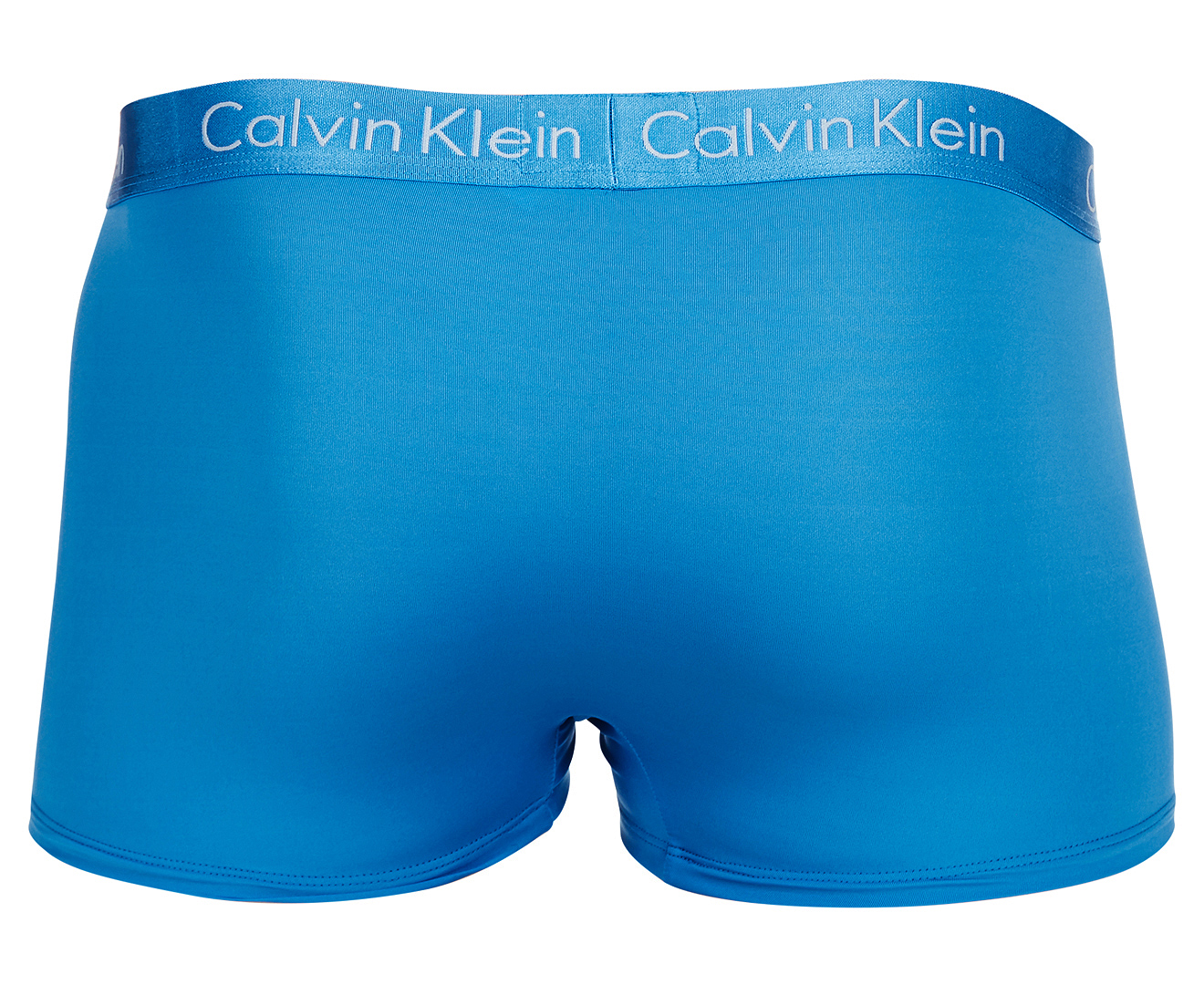 Calvin Klein Men's Liquid Microfibre Low Rise Trunk - Blue Ritual ...