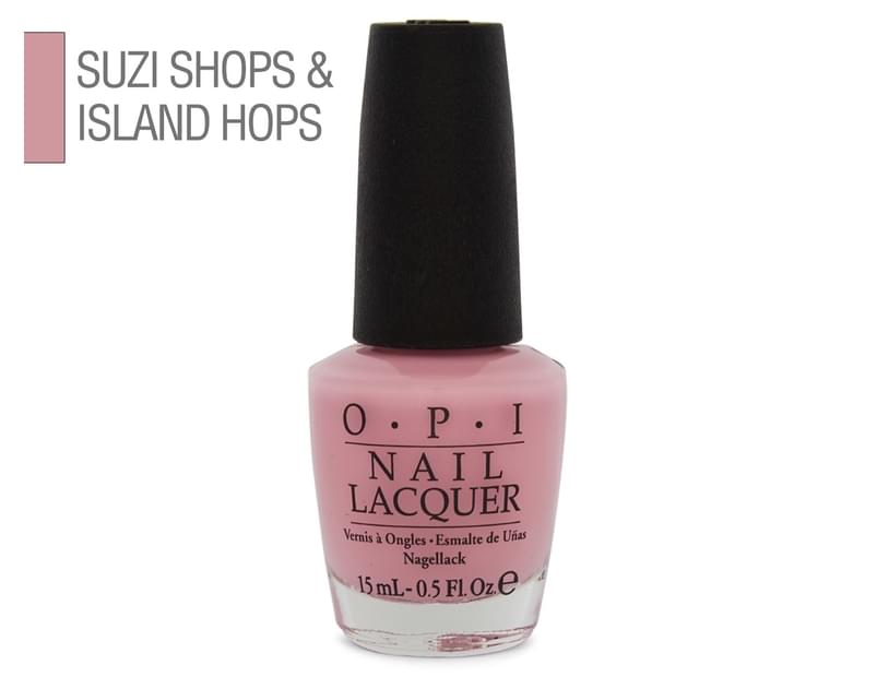 1. OPI Nail Lacquer in "Suzi Shops & Island Hops" - wide 6