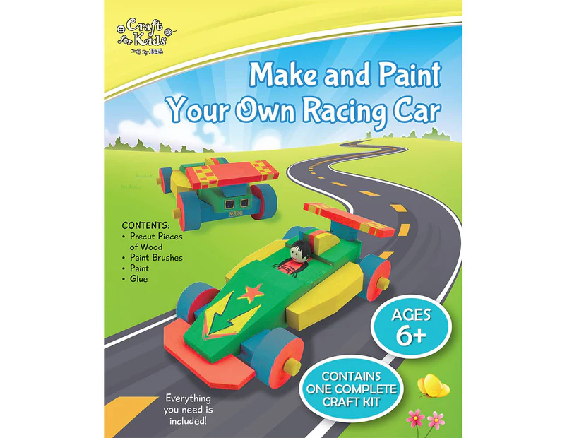 Make And Paint Your Own Racing Car