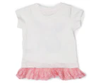 BQT Baby/Toddler 2Pc Bunny Top & Legging Set - Pink