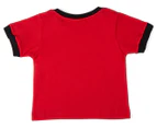 Undercover Crew Baby/Toddler Boys' Go Crazy 2Pc Pyjama Set - Red