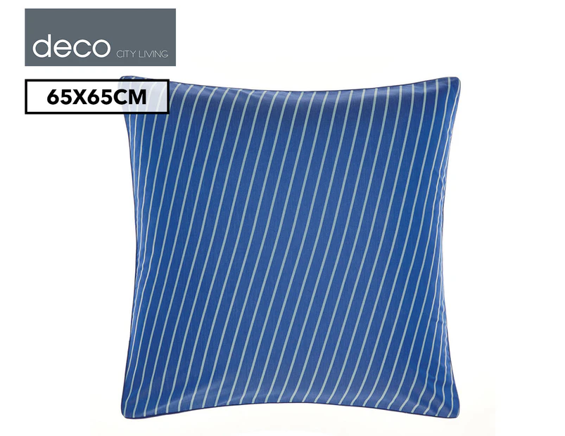 Deco City Living Heston European Pillowcase - Blue