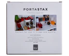 Porta Stax 4-Bottle Organiser - Clear