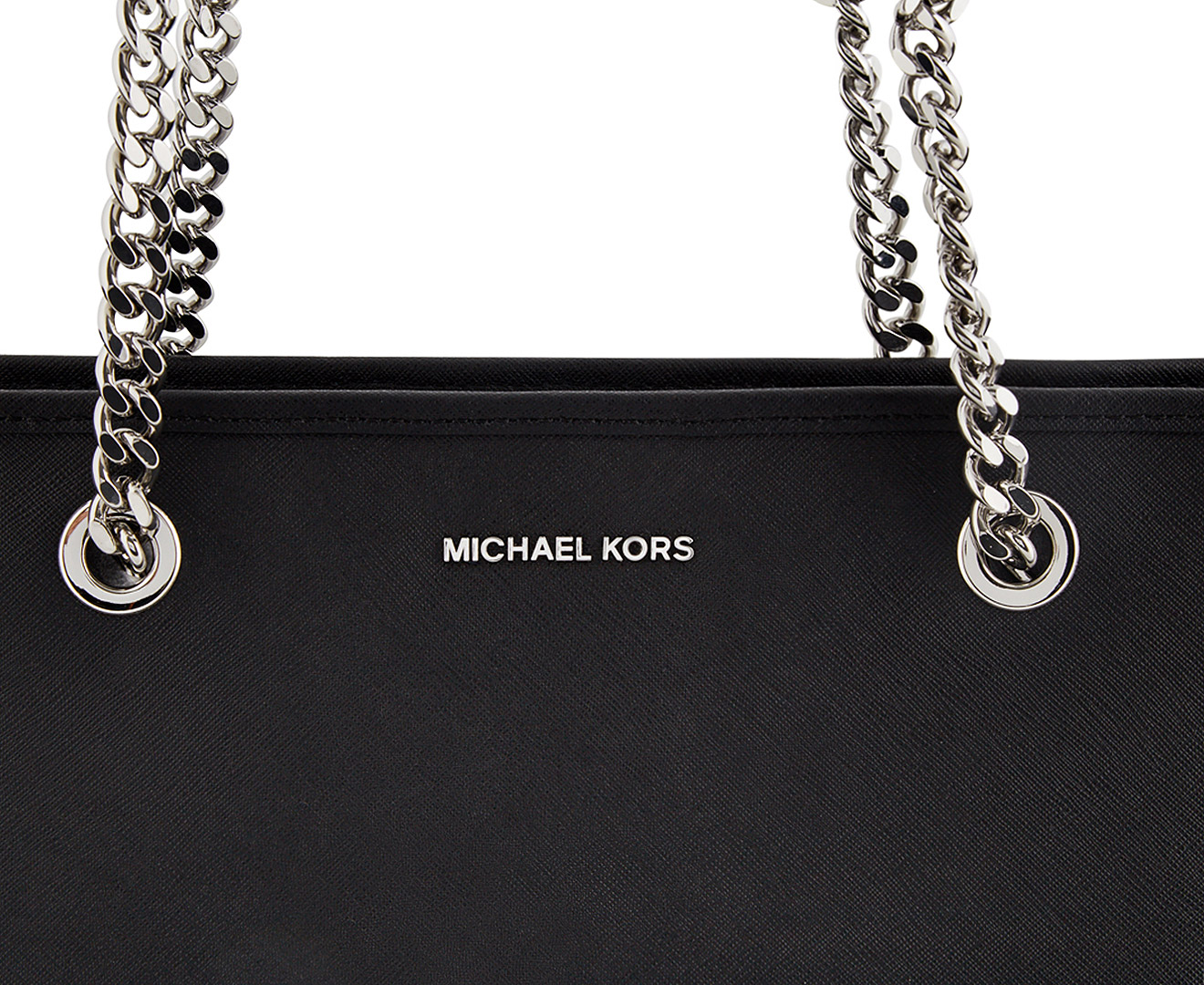 Michael Kors 30T6SJ8T2L Jet Set Travel Chain Saffiano Leather Tote