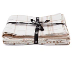 IDC 70x50cm Tea Towel 5-Pack - Warm Taupe