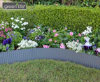 Greenlife 6000x150mm Steel Garden Edging - Slate Grey