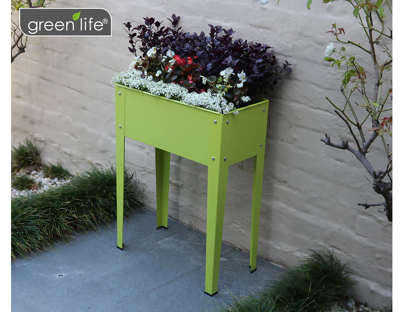 Greenlife 600x300mm Mini Raised Garden Planter - Fresh Lime