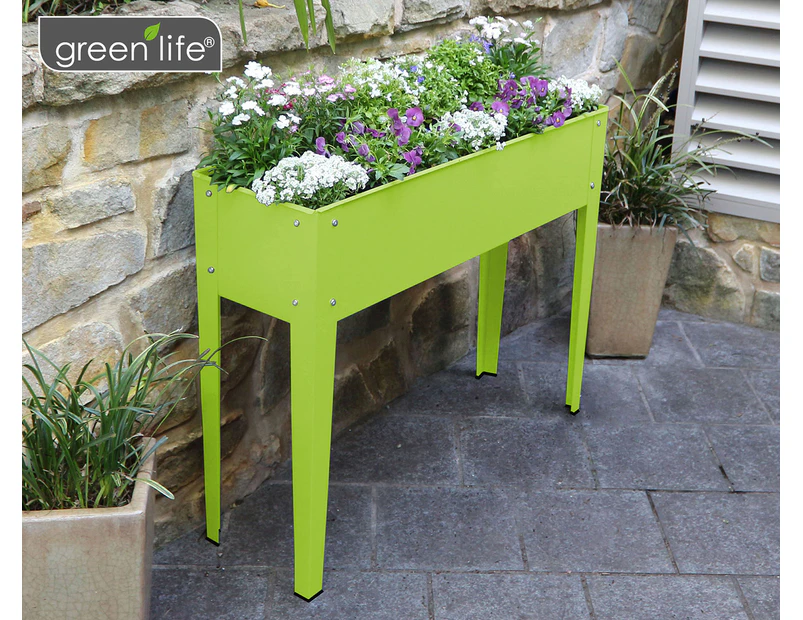 Greenlife 1000x300mm Raised Garden Planter - Fresh Lime