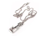 Unit Men's Piston Necklace - Antique Silver