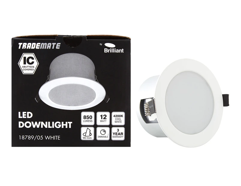 Brilliant Trademate LED Downlight - Cool White