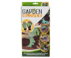 Garden Claw & Rubber Gloves - Green/Black