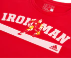 Adidas Boys' Ironman Tee - Scarlet