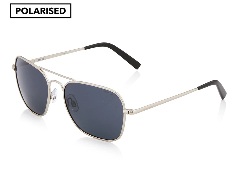 Polaroid Men's PLD1010 Polarised Sunglasses - Palladium Matte/Navy