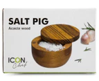 Icon Chef Salt Pig - Acacia Wood
