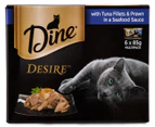 2 x Dine Desire Tuna & Prawn 6pk