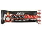 12 x Max's Super Shred Low Carb High Protein Bar 60g - White Choc Raspberry 2