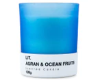 LIT. Scented Candle 180g - Argan & Ocean Fruits