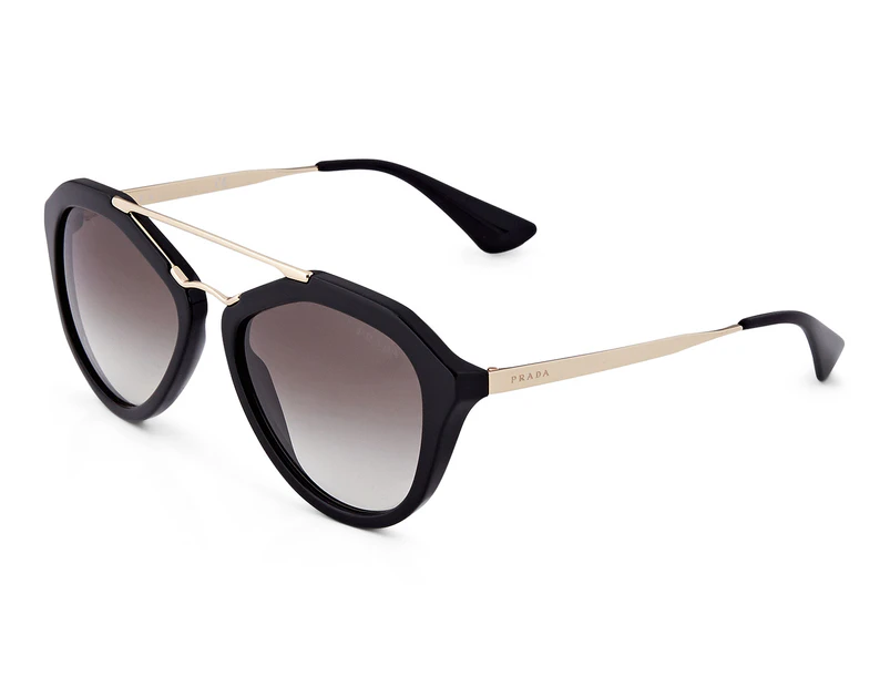 Prada Women's Catwalk Sunglasses - Black/Brown