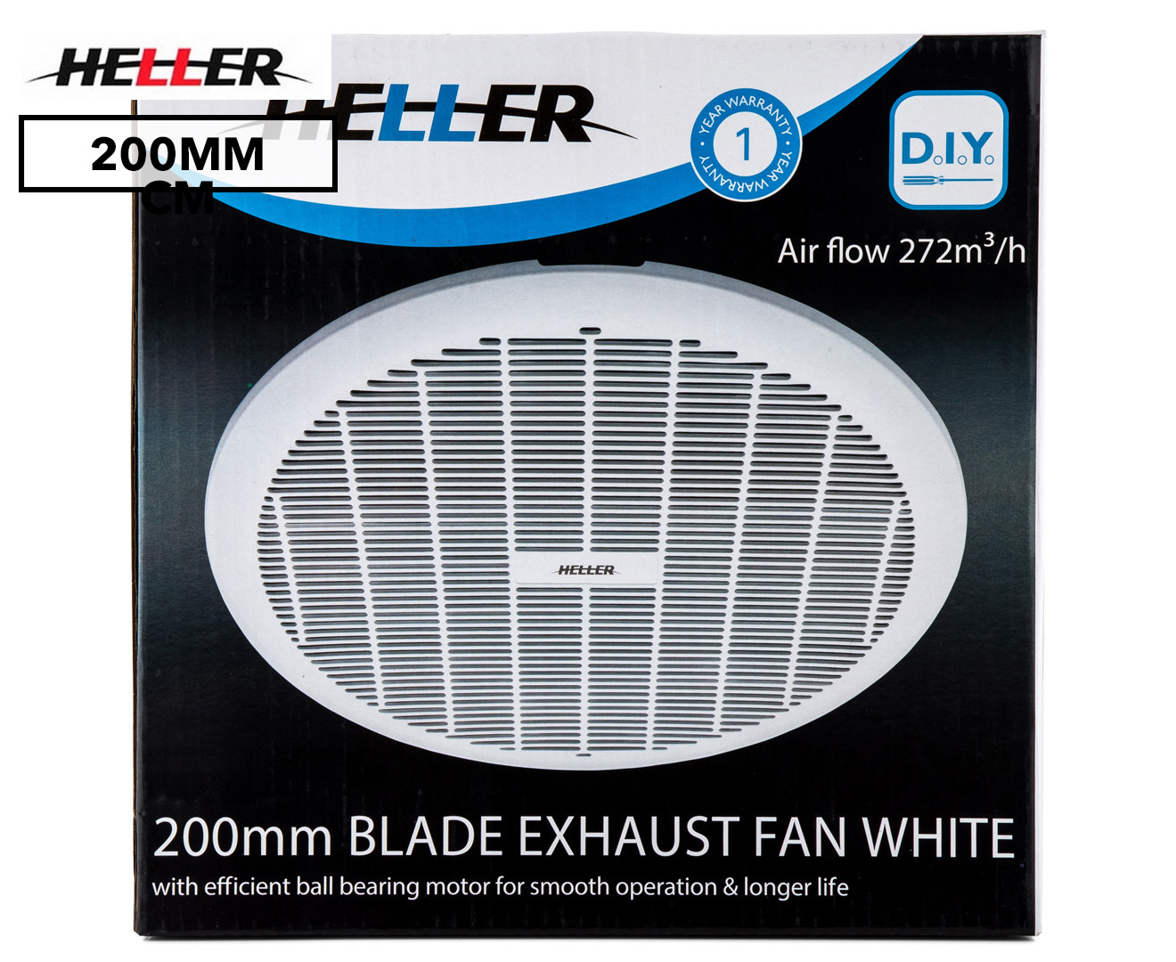 Heller exhaust outlet fan