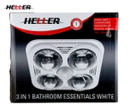 Heller 4 Heat 3-in-1 Bathroom Essential - White
