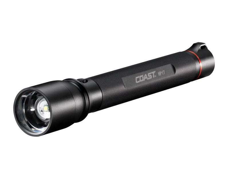Coast HP17 LED 3xD-Cell Flashlight - Black