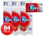 3 x Wrigley's Extra Chewing Gum Strawberry 28pc