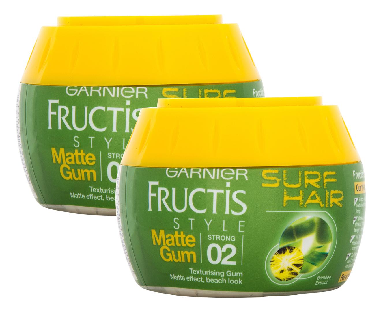 2 x Garnier Fructis Surf Hair Matte Gum 150mL .au