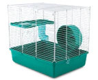 VitaPet Small Animal Cage - White/Green