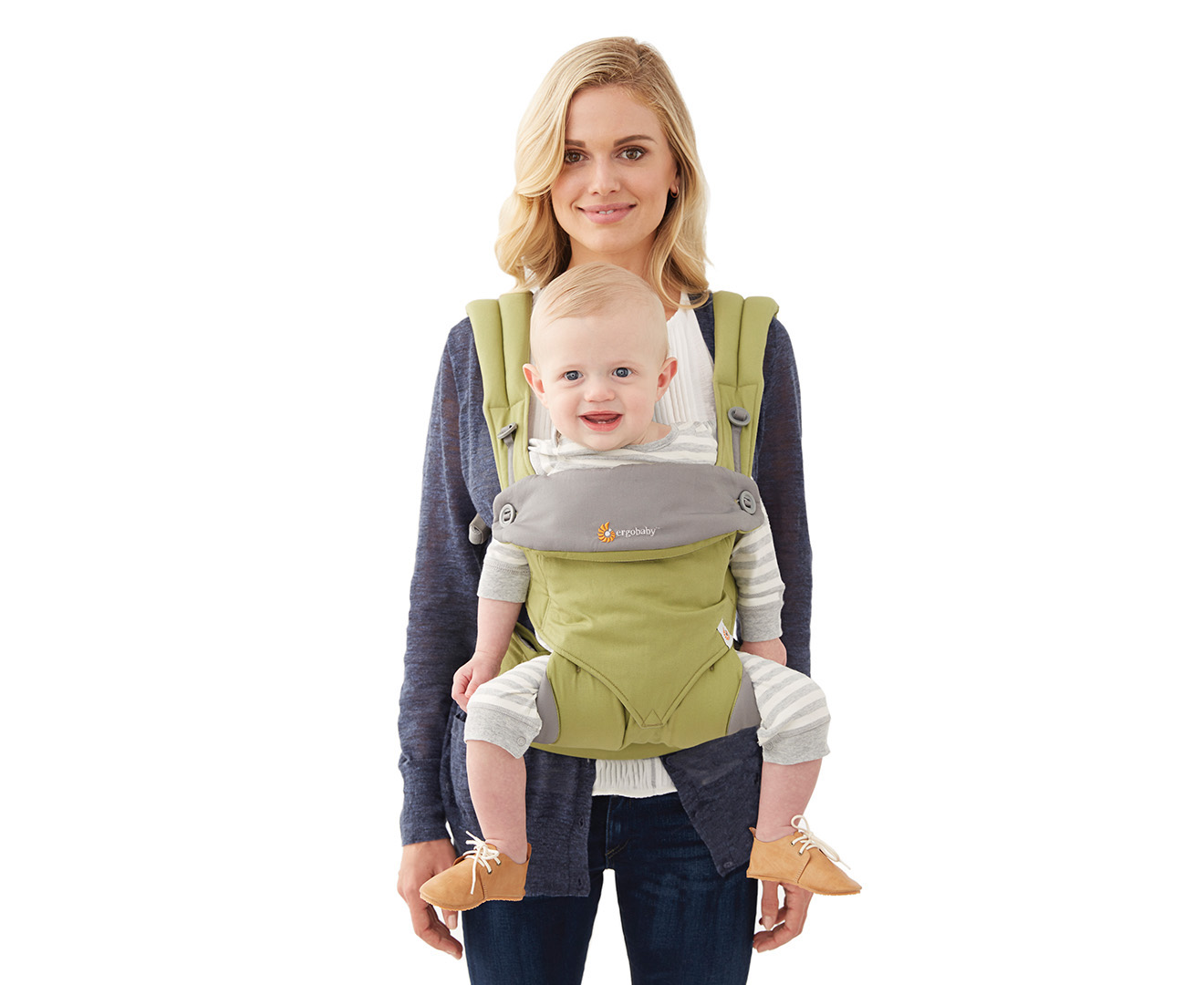 Ergobaby four position outlet 360 baby carrier green