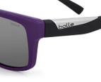 Bollé Clint Sunglasses - Matte Purple/Black TNS Gunmetal