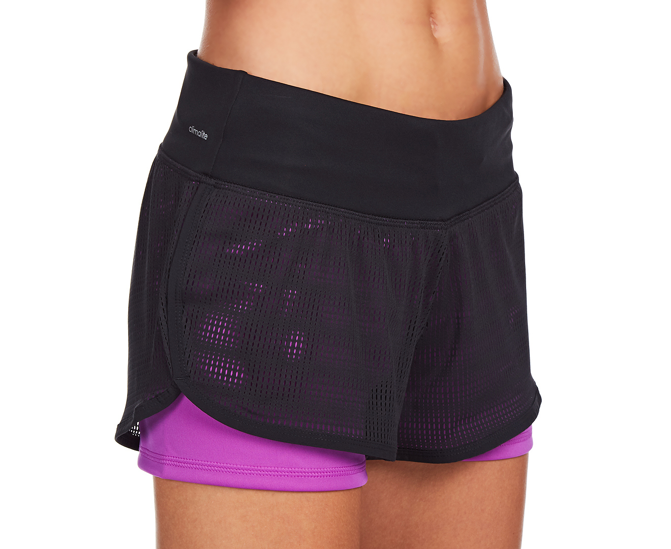 Download Adidas Women's Gym 2-in-1 Mesh Shorts - Black | Scoopon ...